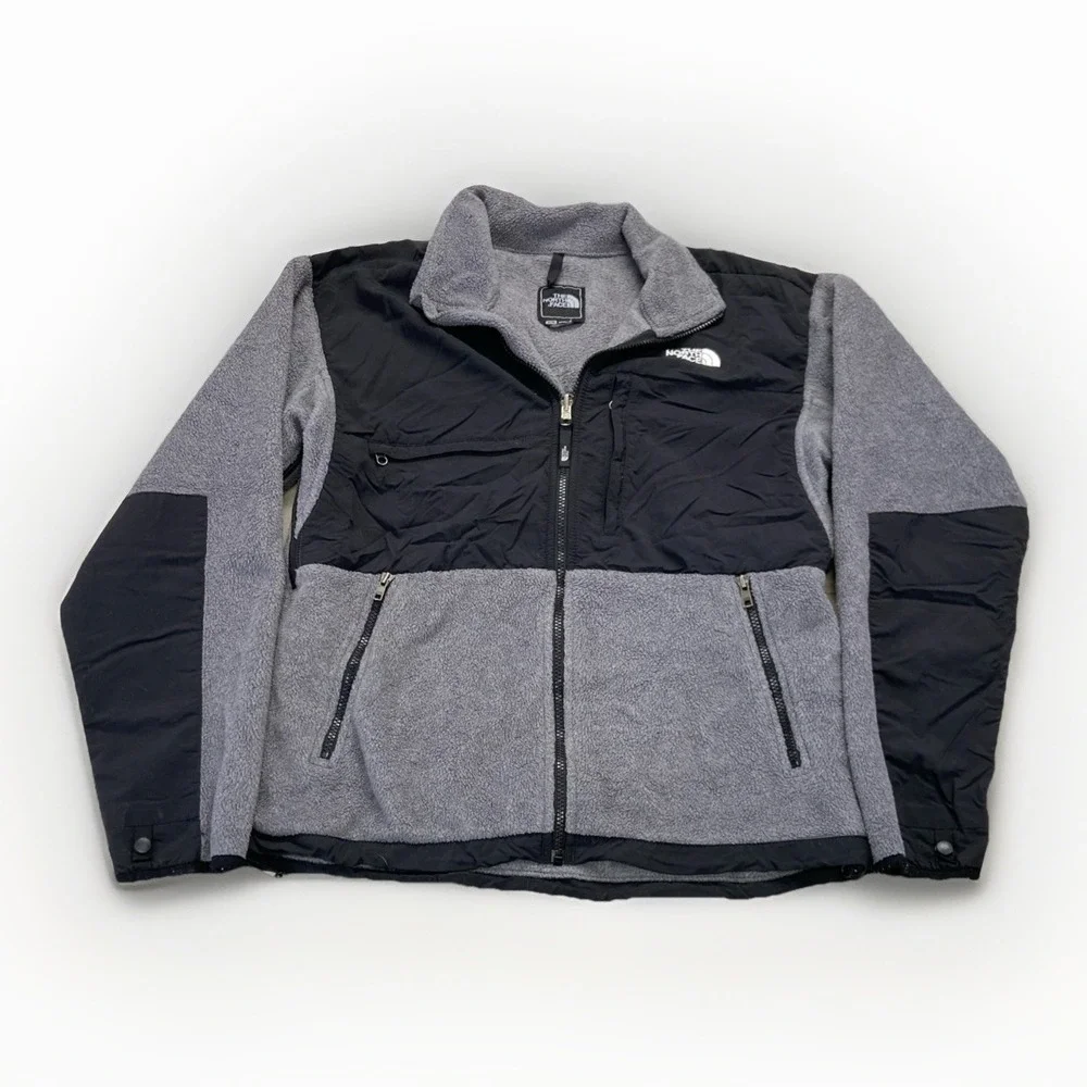 The North Face Denali Fleece Jacket Mens M Gray Polartec Y2k Vintage Gorpcore‎